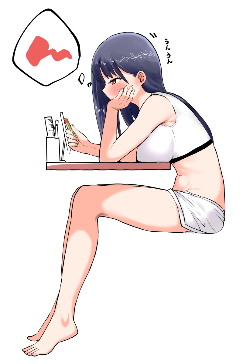 yamada anna (boku no kokoro no yabai yatsu) drawn by unai_suken