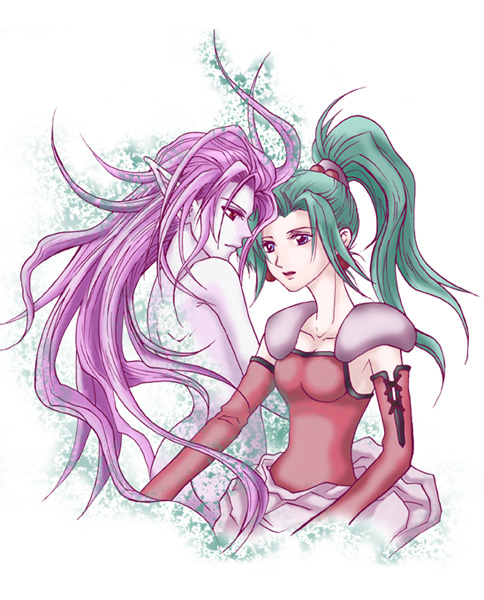 terra branford and trance terra branford (final fantasy and 1 more)