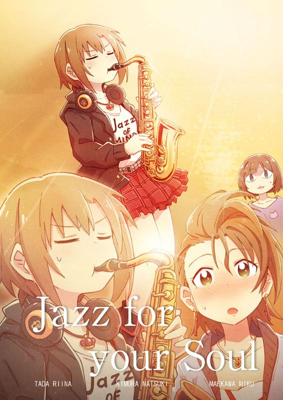 maekawa miku, tada riina, and kimura natsuki (idolmaster and 1 more) drawn by vincent_(hiyakuen)