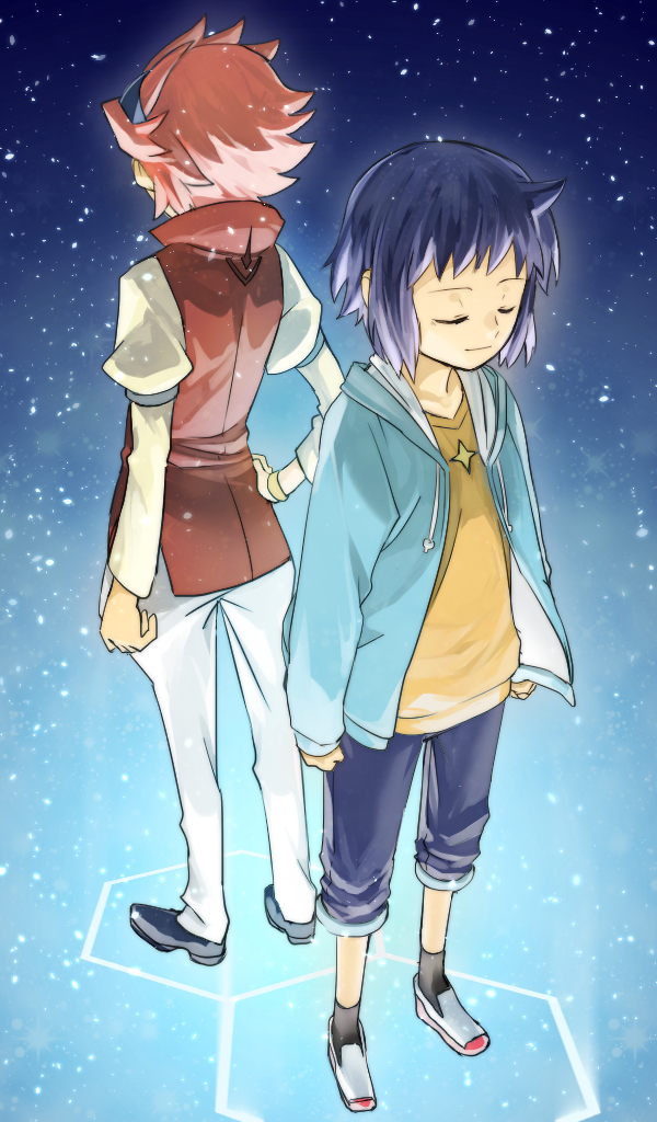 iori sei and reiji (gundam and 1 more) drawn by mogtaro