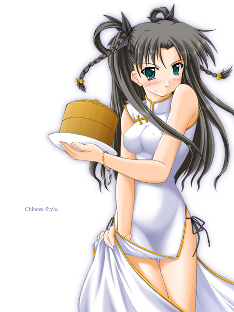 tohsaka rin (fate and 1 more) drawn by akimoto_dai