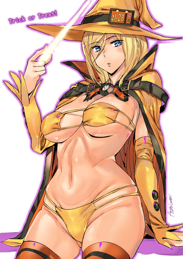 millia rage (guilty gear and 1 more) drawn by ashiomi_masato