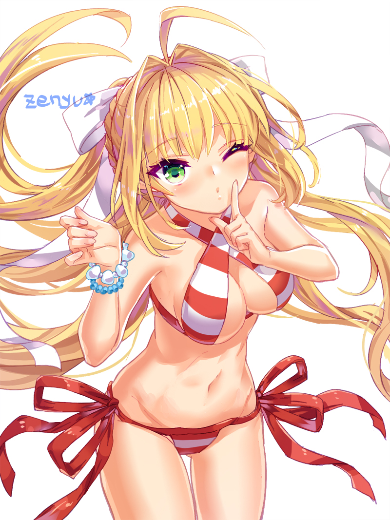 nero claudius (fate and 1 more) drawn by zenyu