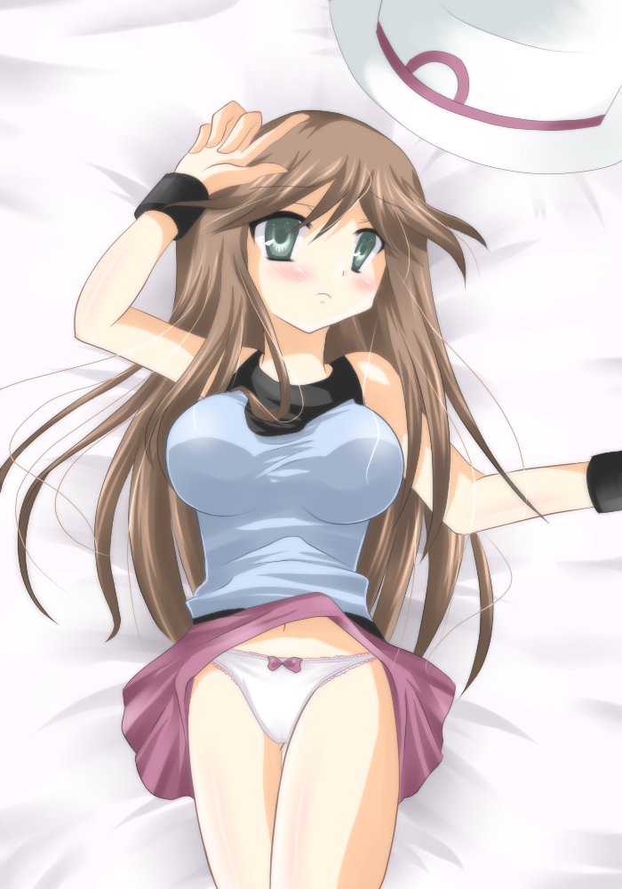 leaf (pokemon and 1 more) drawn by remoyona