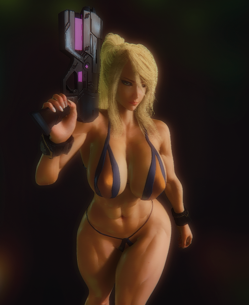 samus aran (metroid and 1 more) drawn by stickpad