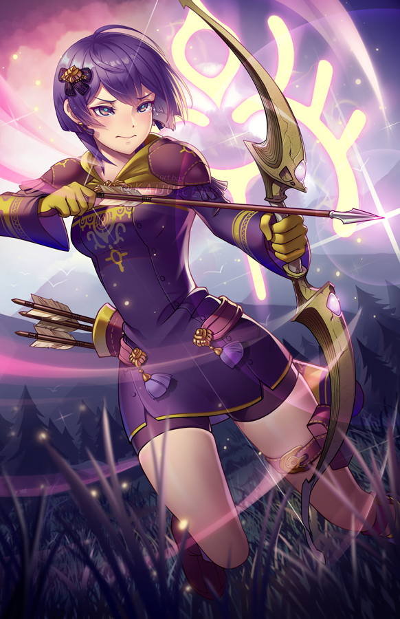 bernadetta von varley (fire emblem and 1 more) drawn by kaijuicery