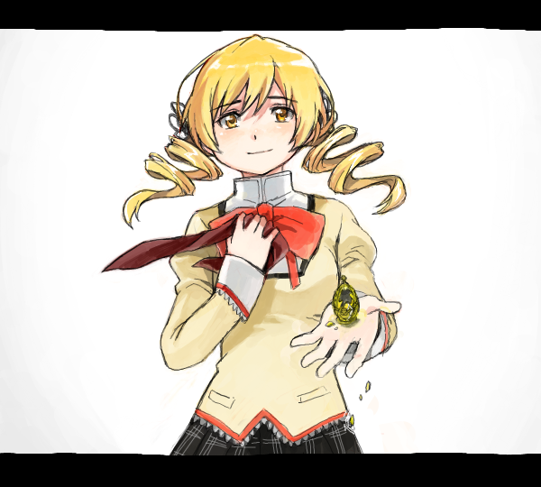 tomoe mami (mahou shoujo madoka magica) drawn by yoplait
