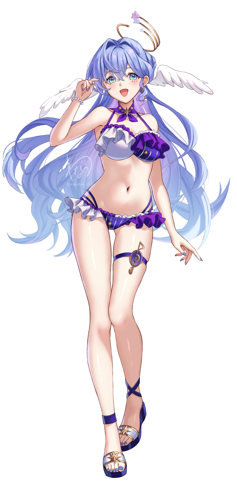 robin (honkai and 1 more) drawn by wanatsu_15