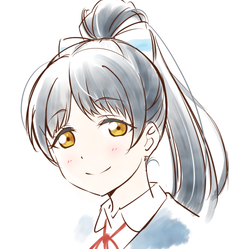 hazuki ren (love live! and 1 more) drawn by anibache