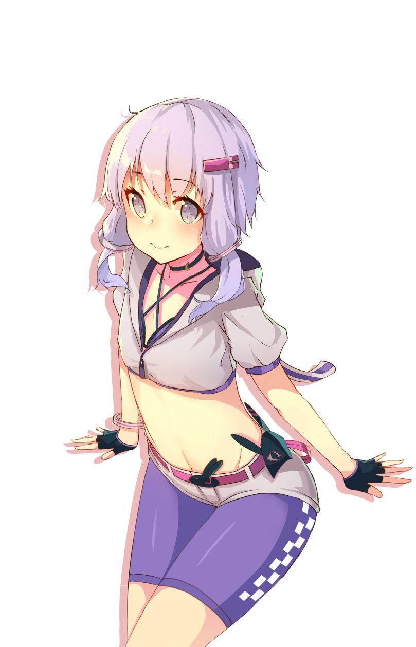 yuzuki yukari (vocaloid and 1 more) drawn by oweee