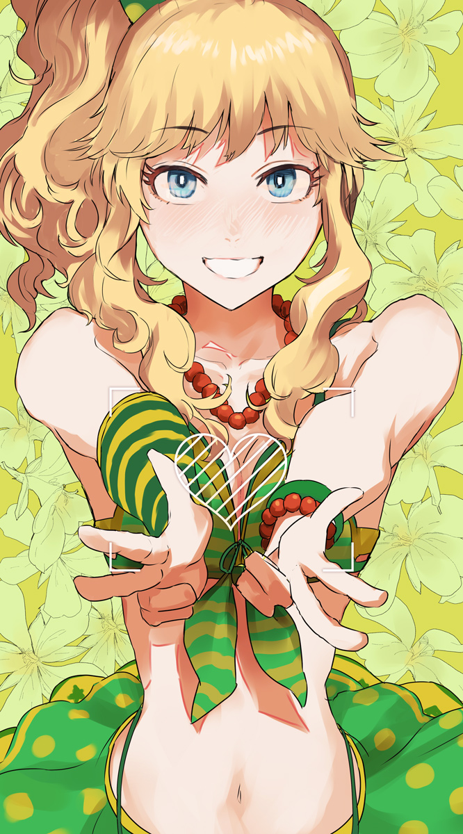ohtsuki yui (idolmaster and 1 more) drawn by sawarakajin