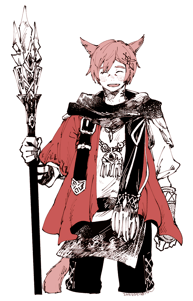 g'raha tia (final fantasy and 1 more) drawn by itowo_(itowc)