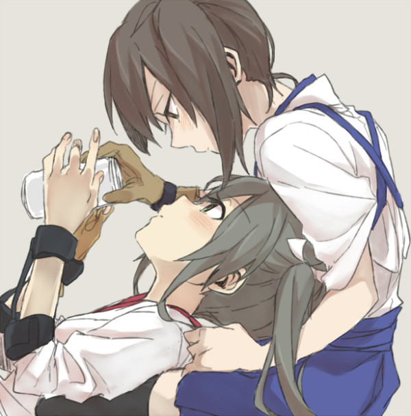 kaga and zuikaku (kantai collection) drawn by ree_(re-19)