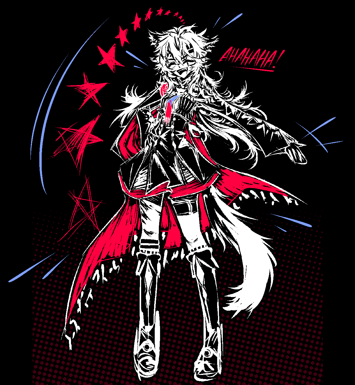 lappland and lappland the decadenza (arknights) drawn by tofusquisha