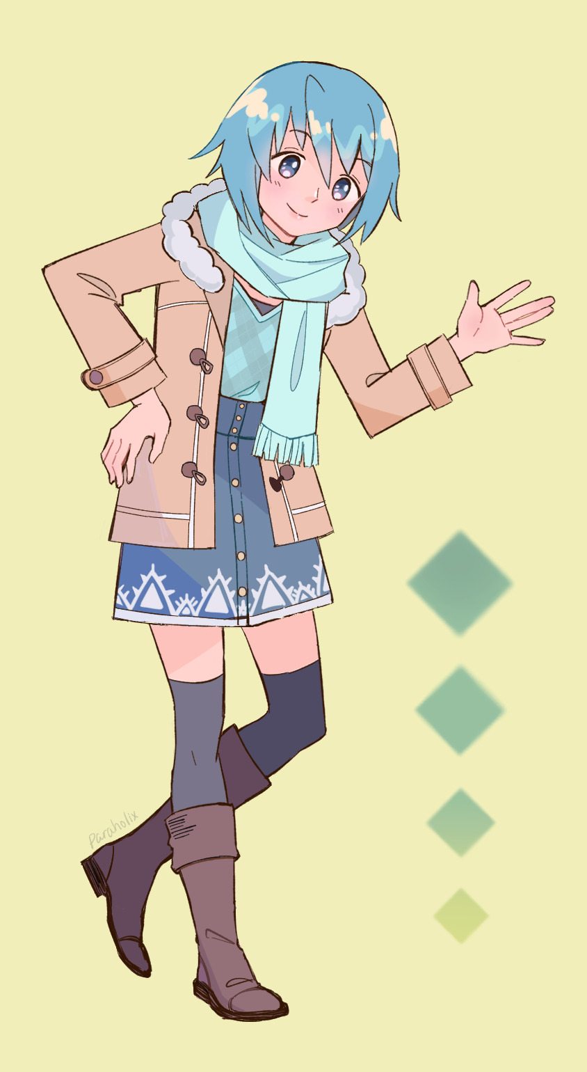 miki sayaka (mahou shoujo madoka magica and 1 more) drawn by paraholix