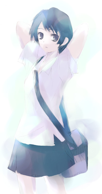 konno makoto (toki wo kakeru shoujo) drawn by takanashi_akihito