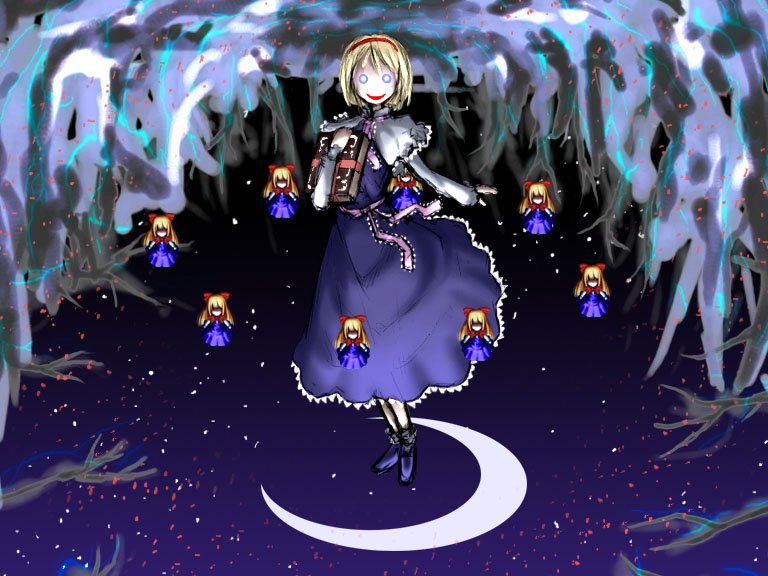 alice margatroid and shanghai doll (touhou) drawn by verynezumi