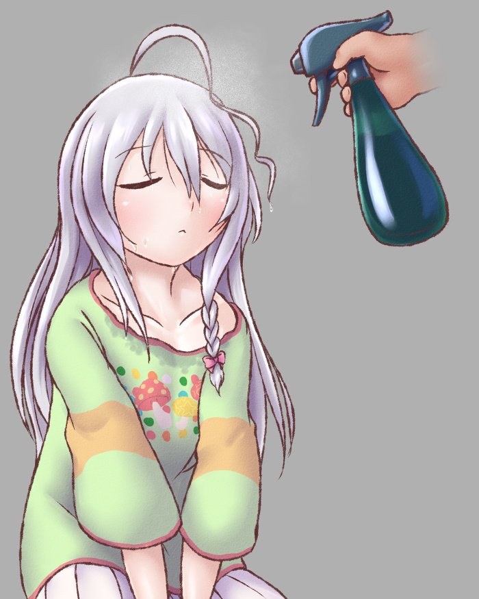 hoshi syoko (idolmaster and 1 more) drawn by kuma_(kumahoihoi)