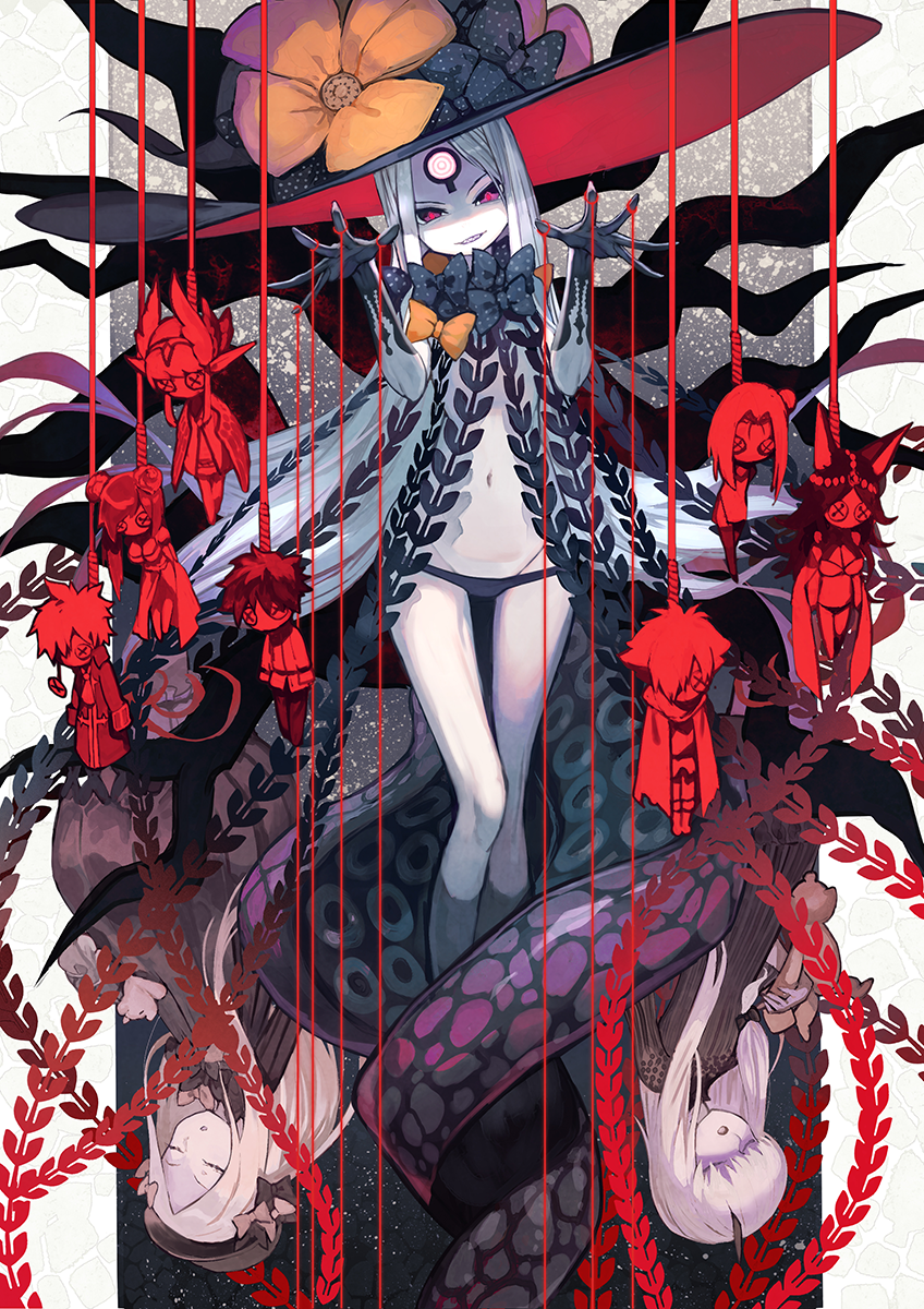 fujimaru ritsuka, abigail williams, lavinia whateley, circe, robin hood, and 4 more (fate and 2 more) drawn by lack