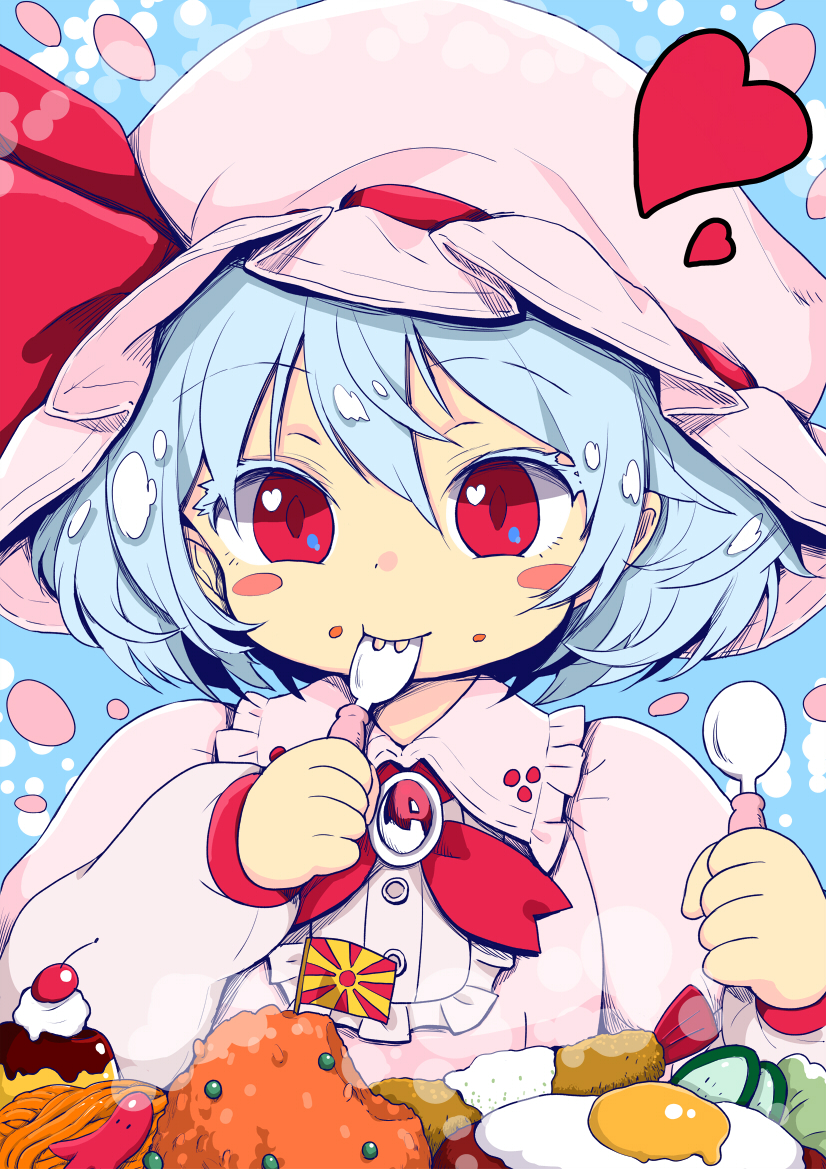 remilia scarlet (touhou) drawn by chikado