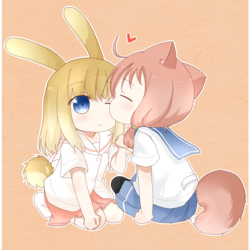takei hisa and fukuji mihoko (saki) drawn by fud
