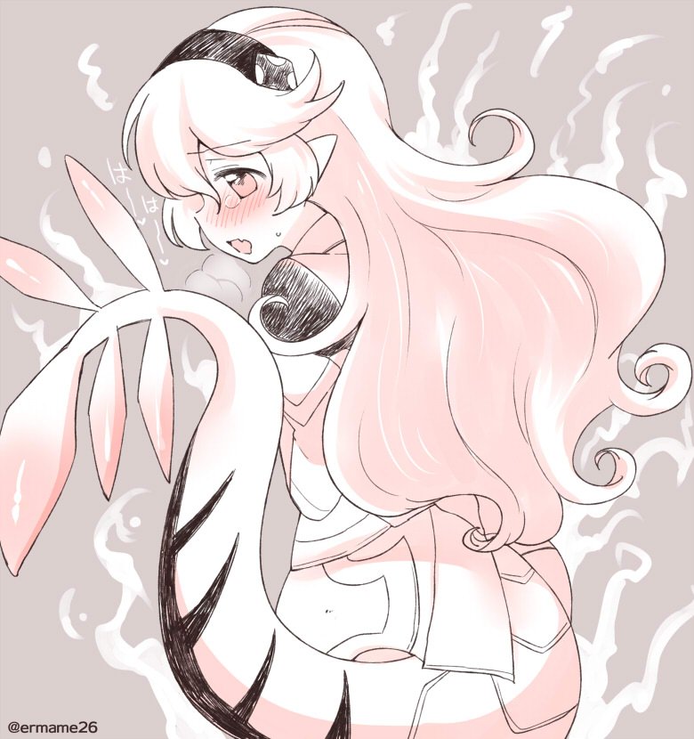 female corrin (fire emblem and 2 more) drawn by eromame