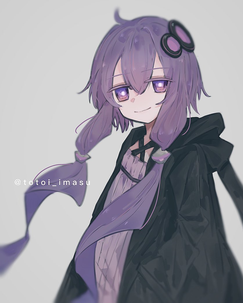 yuzuki yukari (vocaloid and 1 more) drawn by totoi_imasu