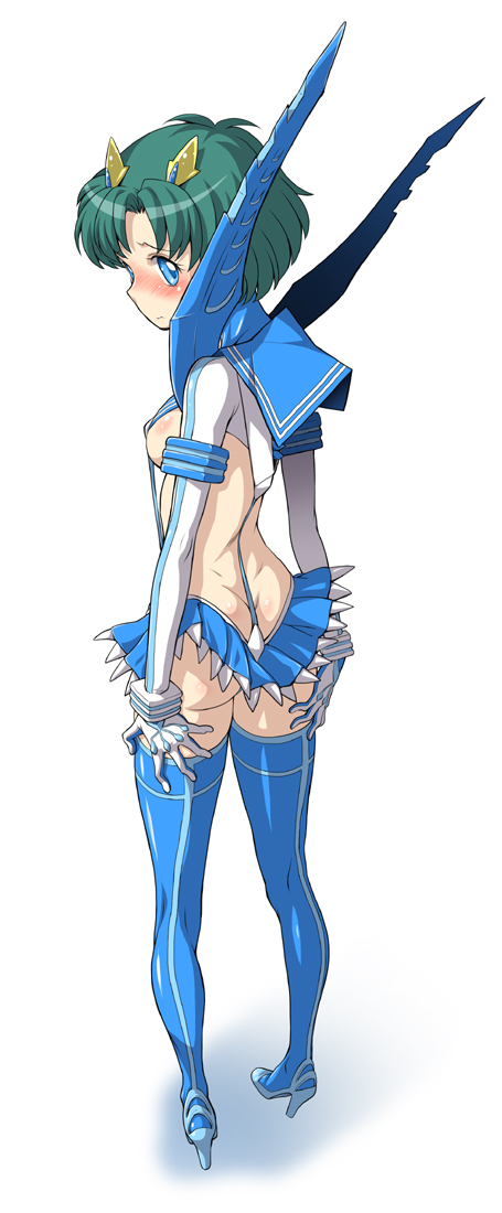 matoi ryuuko, mizuno ami, and sailor mercury (bishoujo senshi sailor moon and 1 more) drawn by kouda_tomohiro