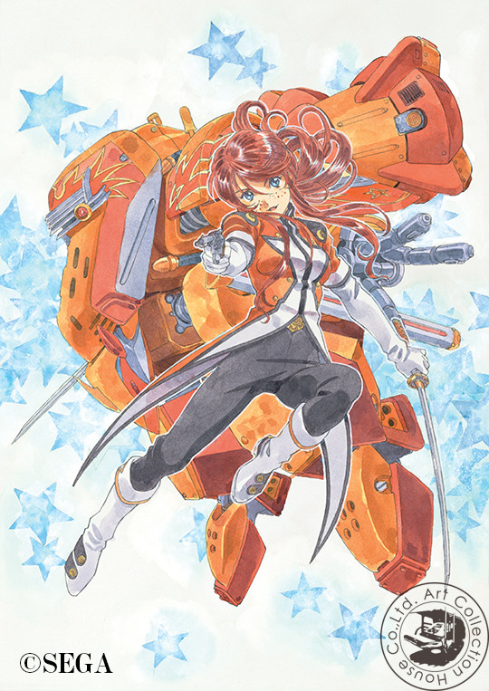 gemini sunrise, koubu, and fenics (sakura taisen and 2 more) drawn by matsubara_hidenori