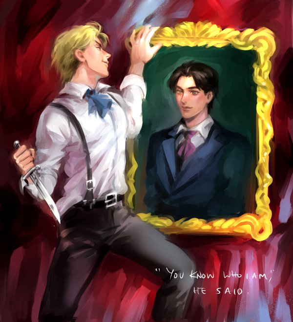 dio brando and jonathan joestar (jojo no kimyou na bouken and 2 more) drawn by magatsumagic