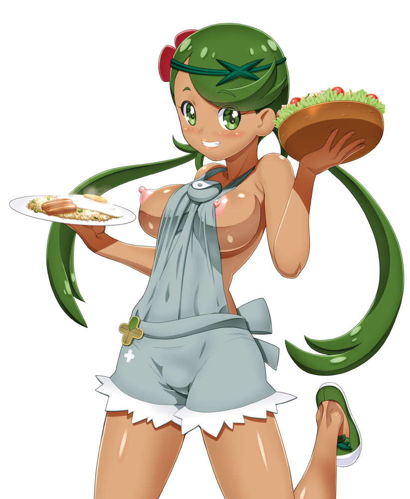 mallow (pokemon and 1 more) drawn by kohsaka_jun