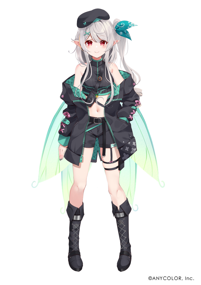 pomu rainpuff (nijisanji and 1 more) drawn by kujou_ichiso