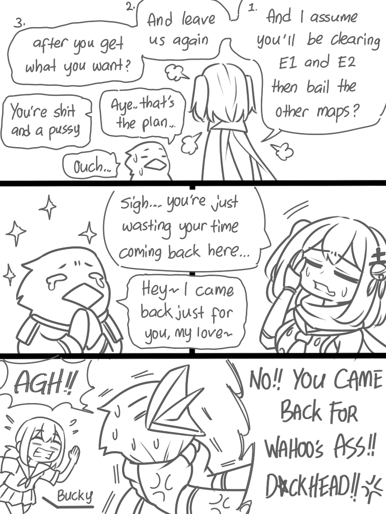 admiral, fubuki, sendai, non-human admiral, sendai kai ni, and 1 more (kantai collection) drawn by guin_guin