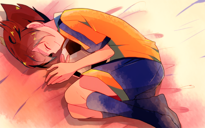 matsukaze tenma (inazuma eleven and 1 more) drawn by hage_ta