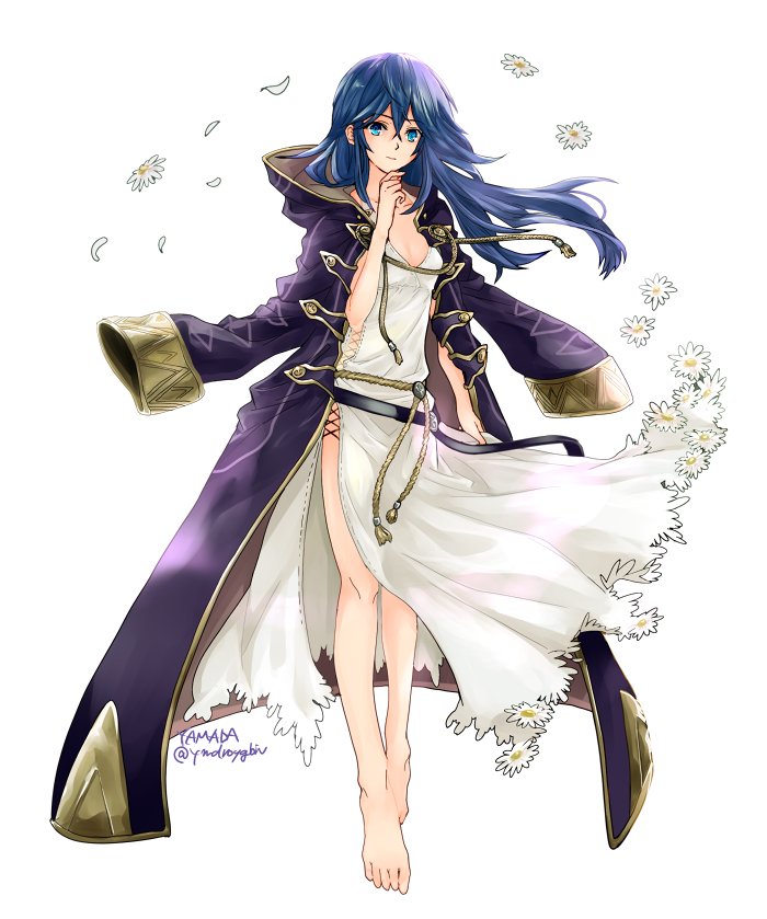 lucina and male robin (fire emblem and 1 more) drawn by yamada_(ymdroygbiv)