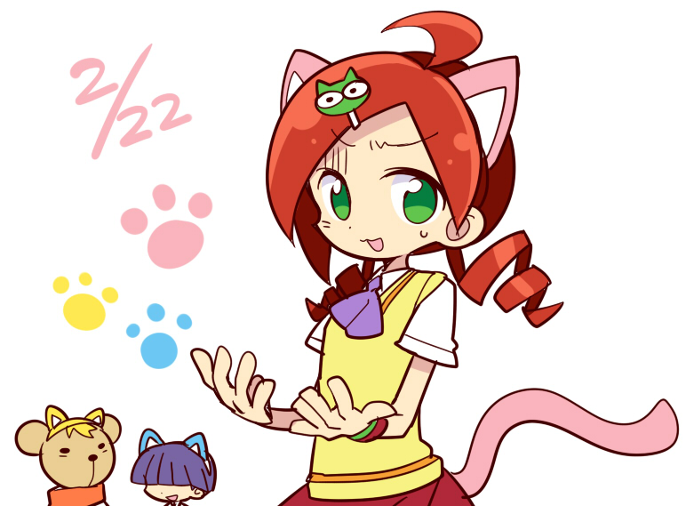 andou ringo, sasaki maguro, and risukuma (puyopuyo and 1 more) drawn by fukumitsu_(kirarirorustar)