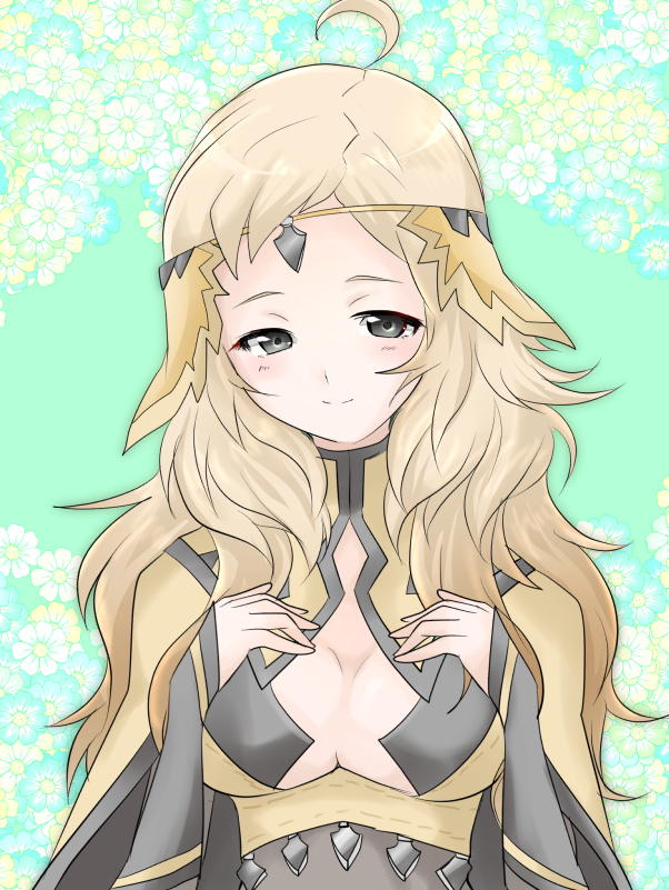 ophelia (fire emblem and 1 more) drawn by porukan