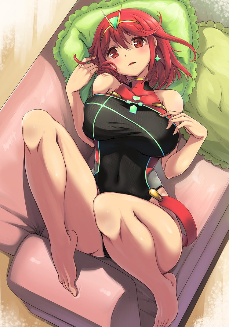 pyra (xenoblade chronicles and 1 more) drawn by yuu_(kfc)