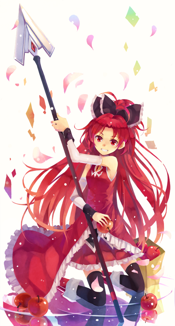 sakura kyoko (mahou shoujo madoka magica) drawn by hao_(patinnko)