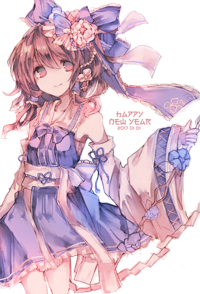 hakurei reimu (touhou) drawn by joou_heika_(precare_deum)