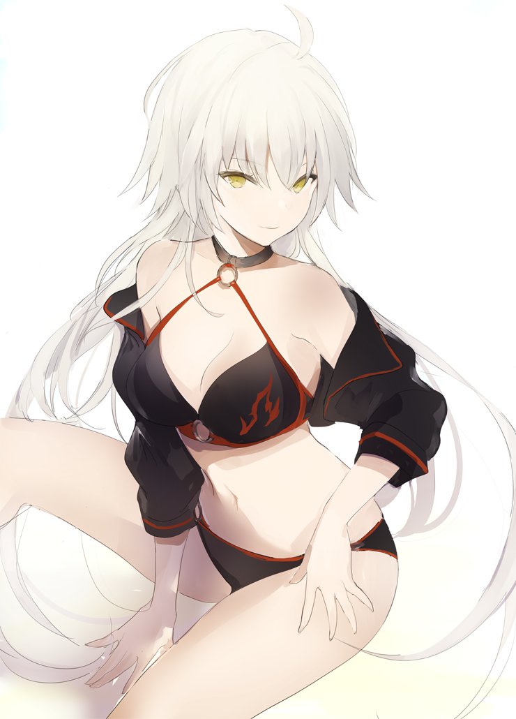 jeanne d'arc alter (fate and 1 more) drawn by lpip