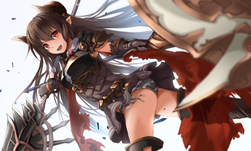 forte (granblue fantasy and 1 more) drawn by hellnyaa