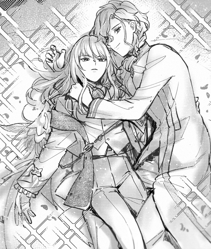 kirschtaria wodime and marisbury animusphere (fate and 1 more) drawn by aki_(neyuki41028)
