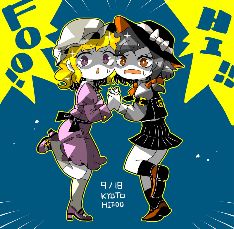 usami renko and maribel hearn (touhou) drawn by yt_(wai-tei)