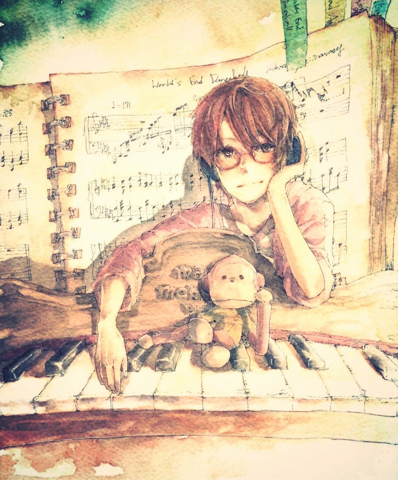 marashii (vocaloid and 1 more) drawn by dadadadadaist