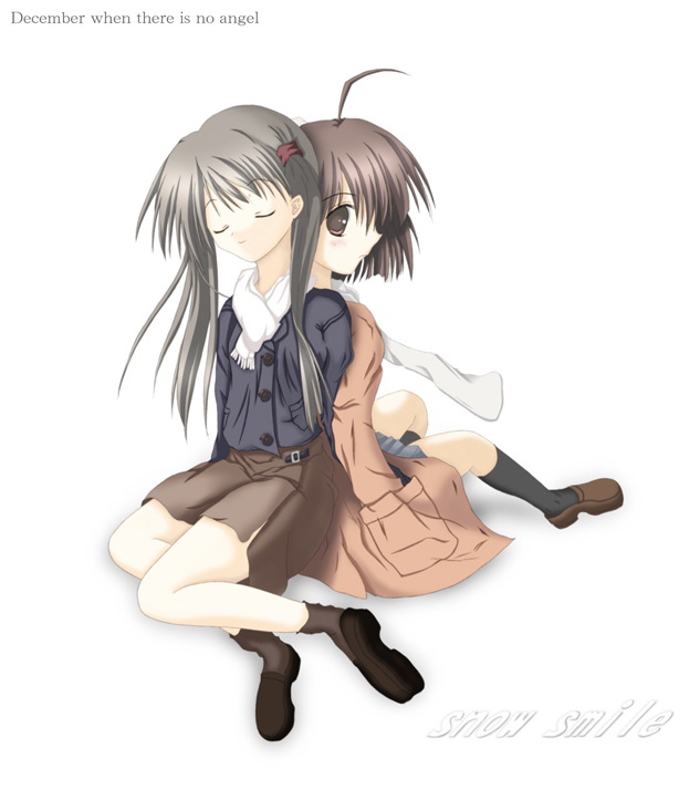 sumadera yukio and kida emiri (tenshi no inai 12-gatsu)