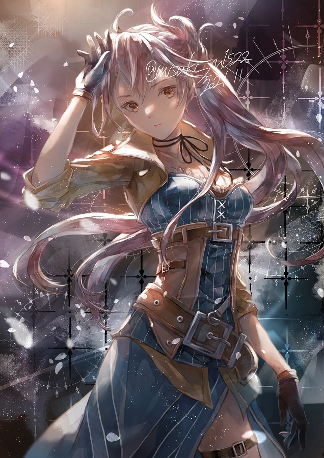 sara valestein (eiyuu densetsu and 2 more) drawn by misaki_yuu_(misaki_1192)