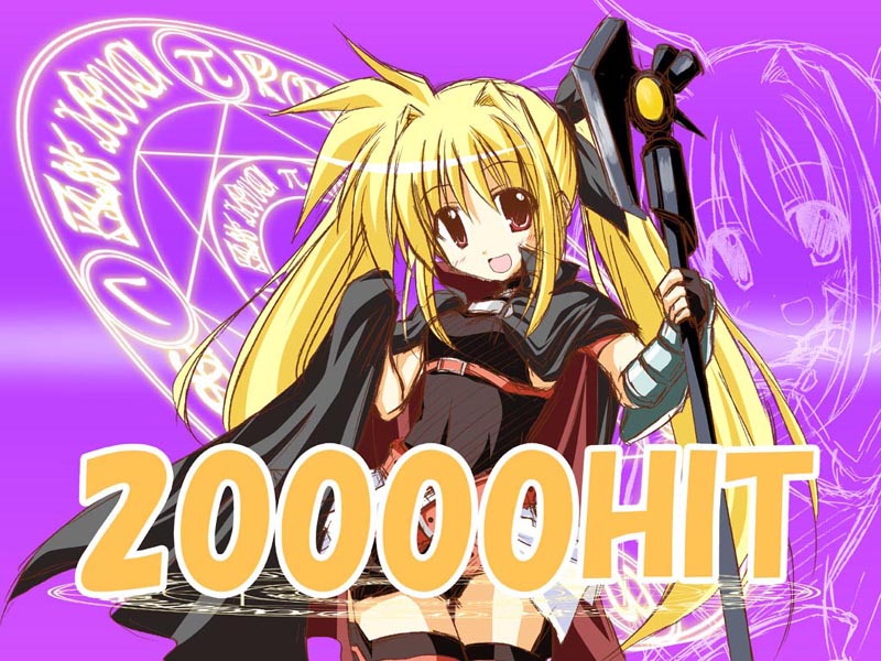 fate testarossa and bardiche (lyrical nanoha and 2 more)