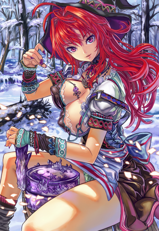 louhi (moeru! jiten and 2 more) drawn by chikokuma