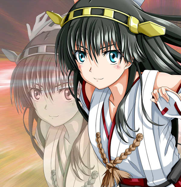 haruna and saten ruiko (kantai collection and 2 more) drawn by ken'ichi_(silvian125jp)